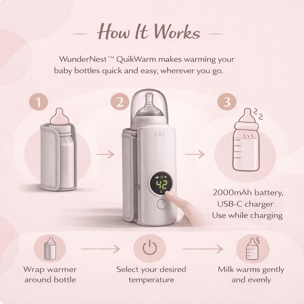 WunderNest™ QuikWarm Portable Bottle Warmer