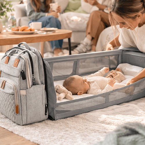 WunderNest™ CozyGo Portable Cot Backpack